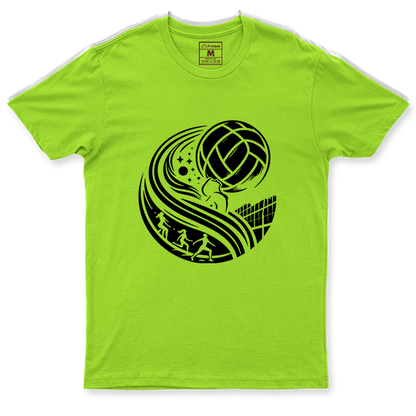 Drifit Shirt: Volleyball Moon