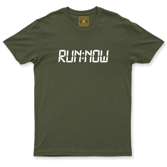 Drifit Shirt: Wake Up and Run