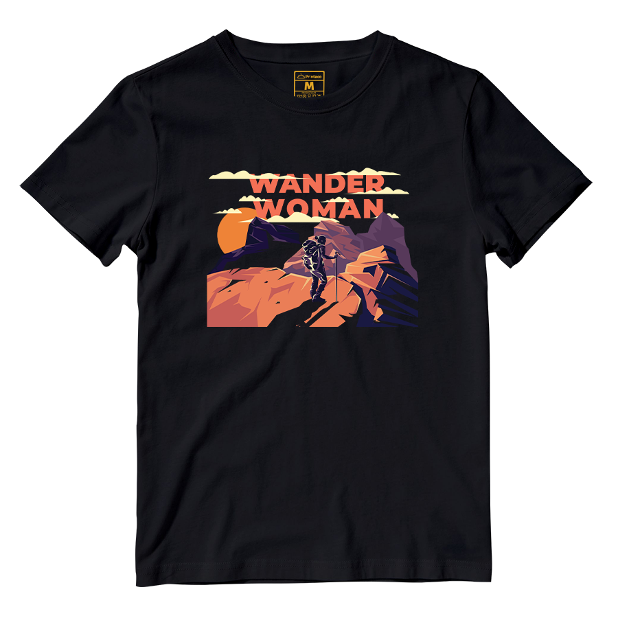 Cotton Shirt: Wander Woman