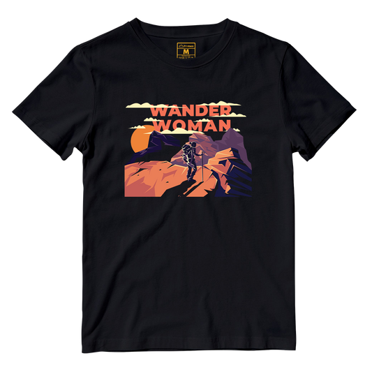 Cotton Shirt: Wander Woman