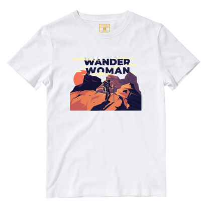 Cotton Shirt: Wander Woman