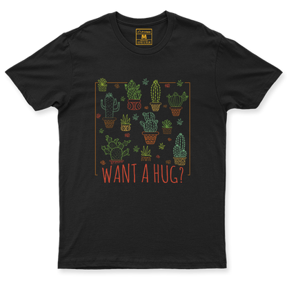 C. Spandex Shirt: Want a hug