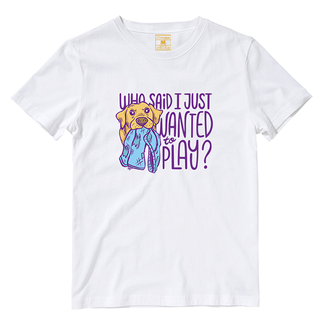 Cotton Shirt: Wanted to Play