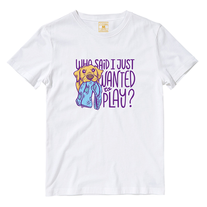 Cotton Shirt: Wanted to Play