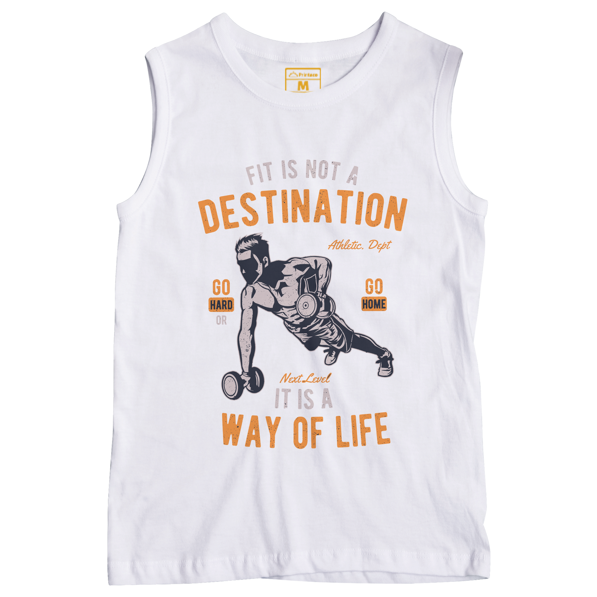 Sleeveless Drifit Shirt: Way of Life – Printaco