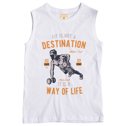 Sleeveless Drifit Shirt: Way of Life