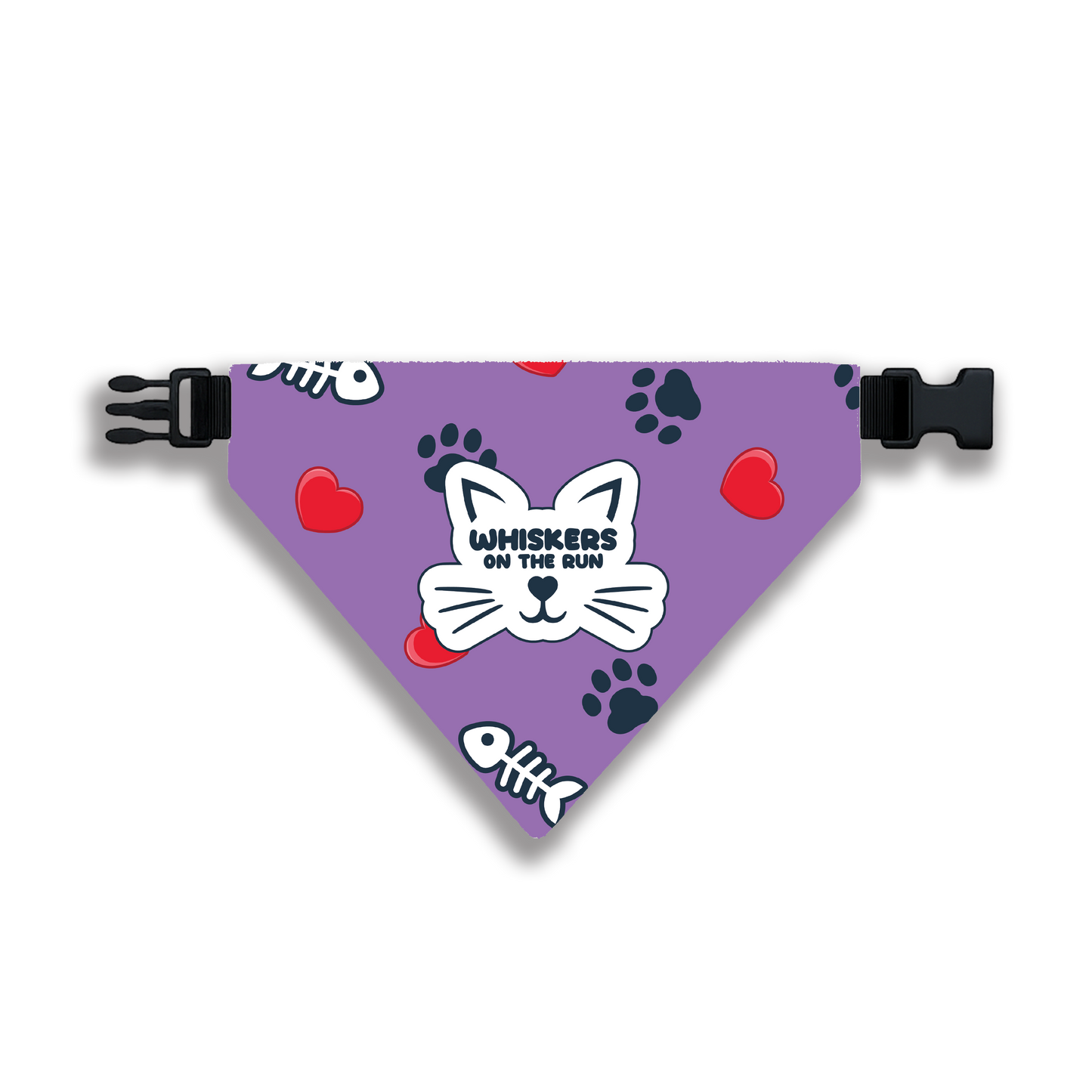 Pet Bandana: Whiskers On The Run