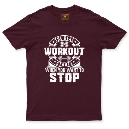 Drifit Shirt: Workout Starts