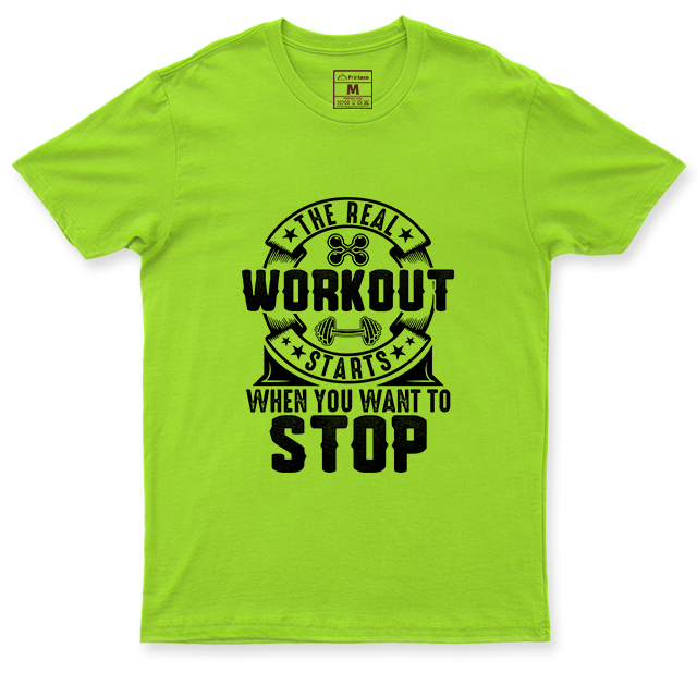 Drifit Shirt: Workout Starts