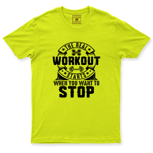 Drifit Shirt: Workout Starts