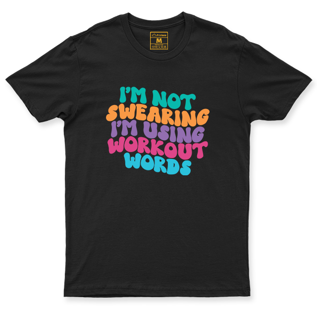 Drifit Shirt: Workout Words