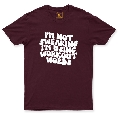 Drifit Shirt: Workout Words