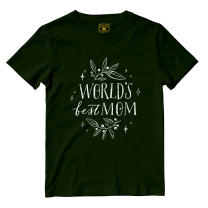 Cotton Shirt: World's Best Mom
