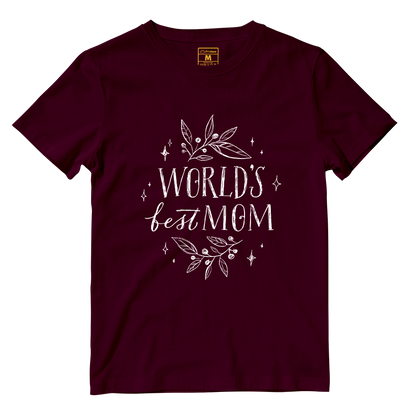 Cotton Shirt: World's Best Mom