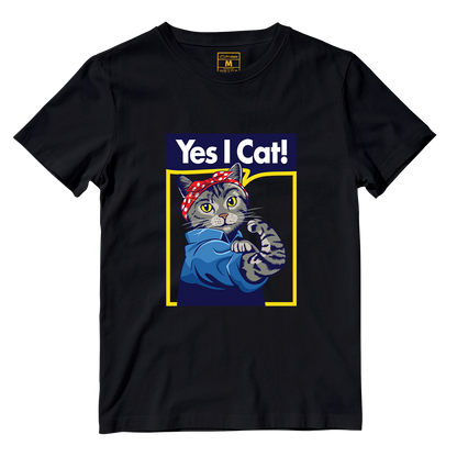 Cotton Shirt: Yes I Cat
