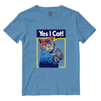 Cotton Shirt: Yes I Cat