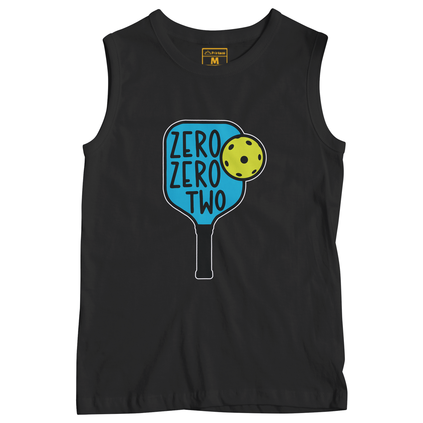 Sleeveless Drifit Shirt: Zero Zero Two
