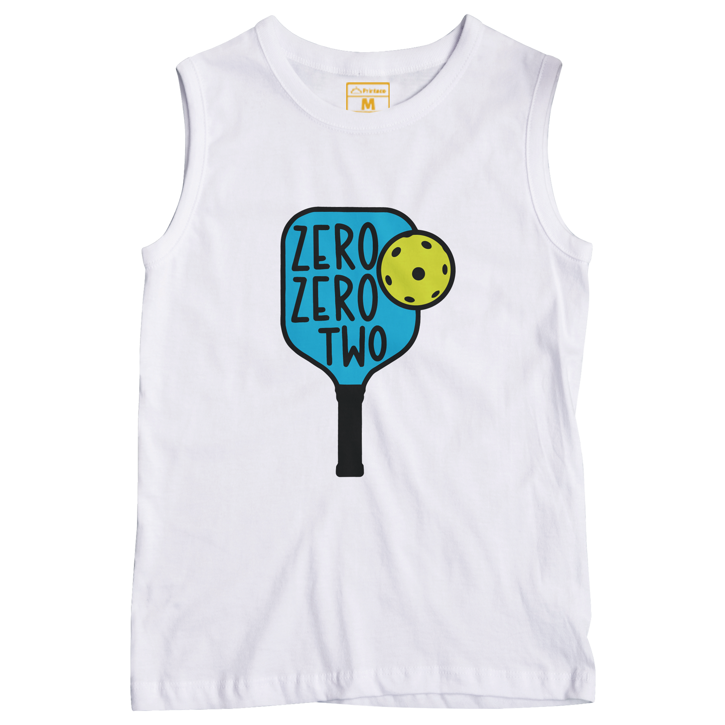 Sleeveless Drifit Shirt: Zero Zero Two