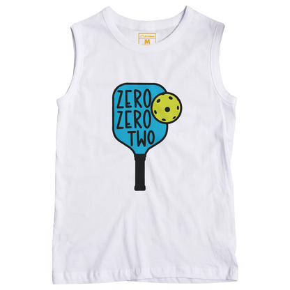 Sleeveless Drifit Shirt: Zero Zero Two