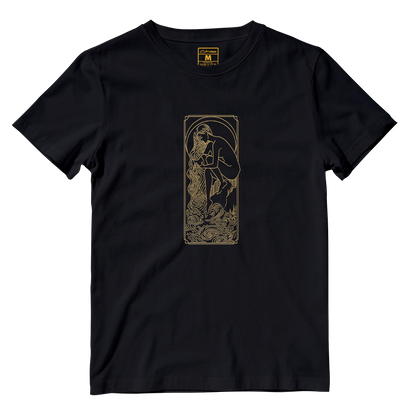 Cotton Shirt: Aquarius Gold