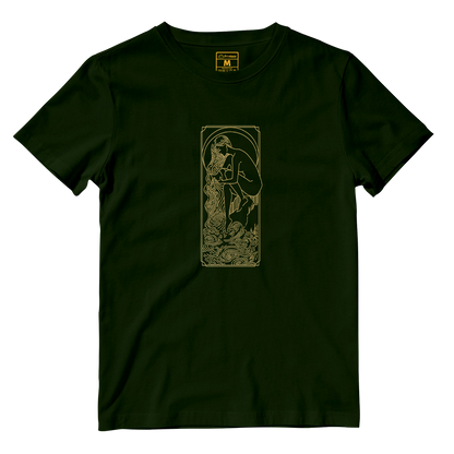 Cotton Shirt: Aquarius Gold