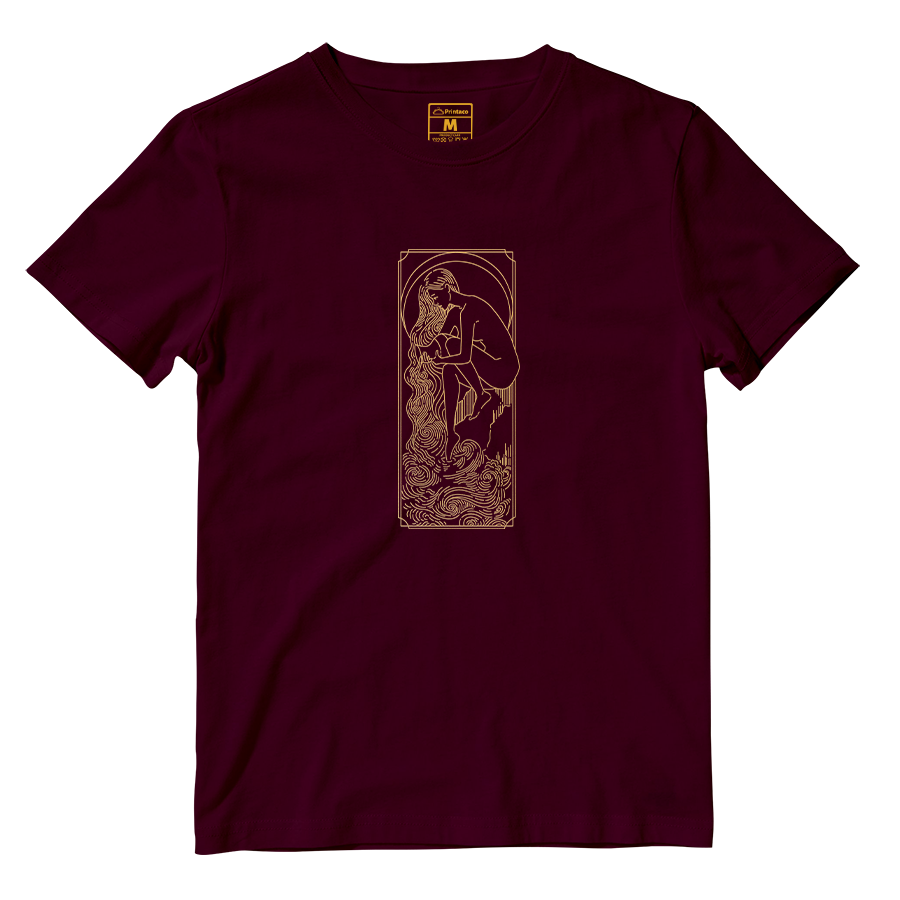 Cotton Shirt: Aquarius Gold