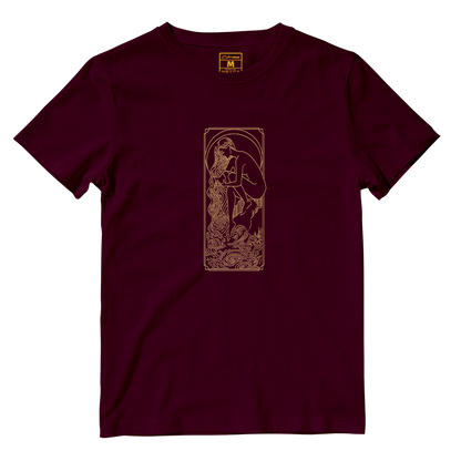 Cotton Shirt: Aquarius Gold