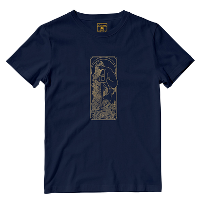 Cotton Shirt: Aquarius Gold