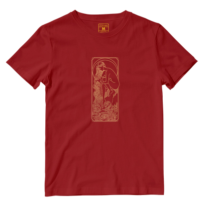 Cotton Shirt: Aquarius Gold
