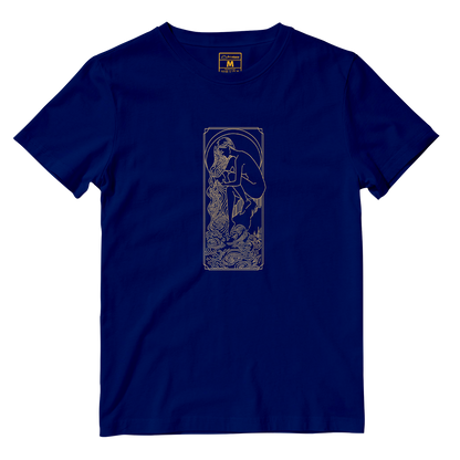 Cotton Shirt: Aquarius Gold