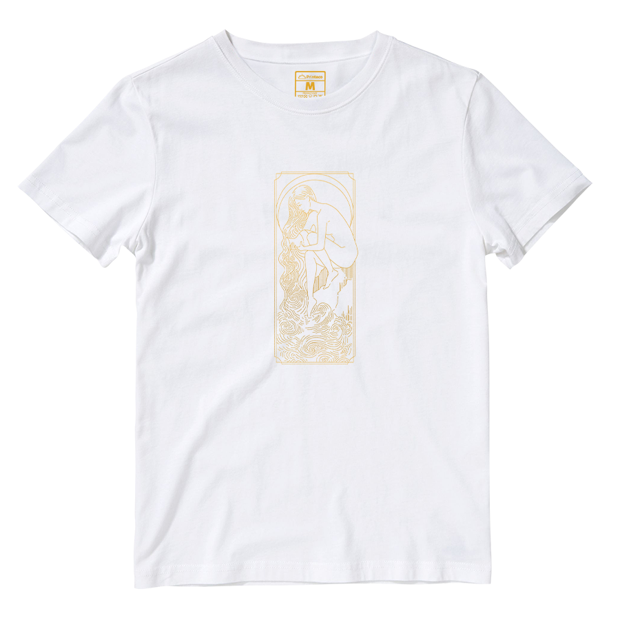 Cotton Shirt: Aquarius Gold