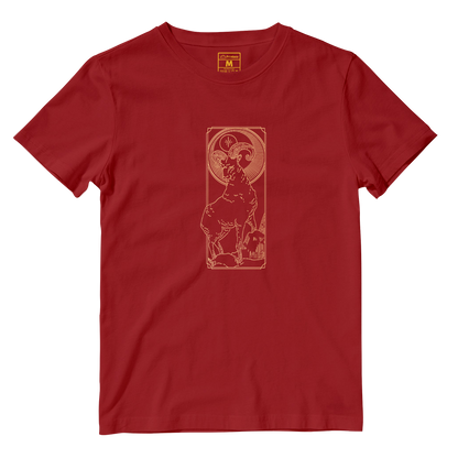 Cotton Shirt: Aries Gold