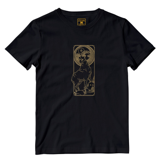 Cotton Shirt: Aries Gold