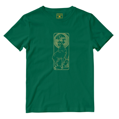 Cotton Shirt: Aries Gold