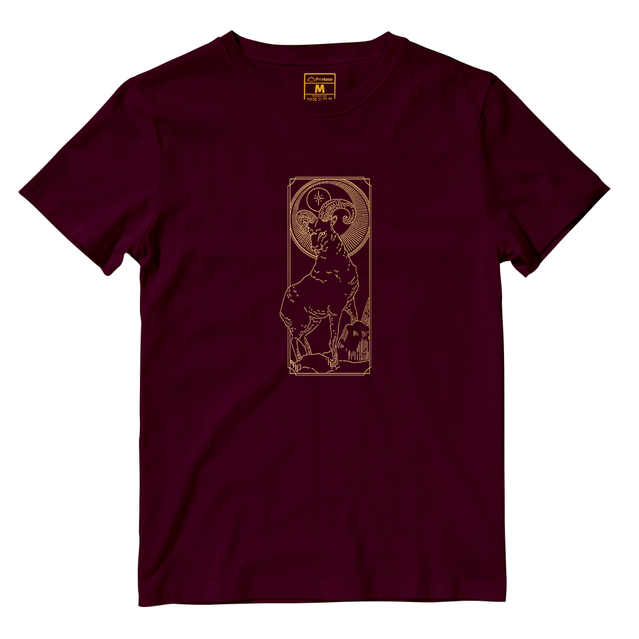 Cotton Shirt: Aries Gold