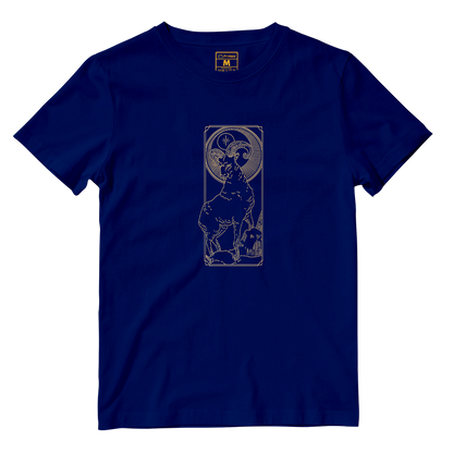 Cotton Shirt: Aries Gold