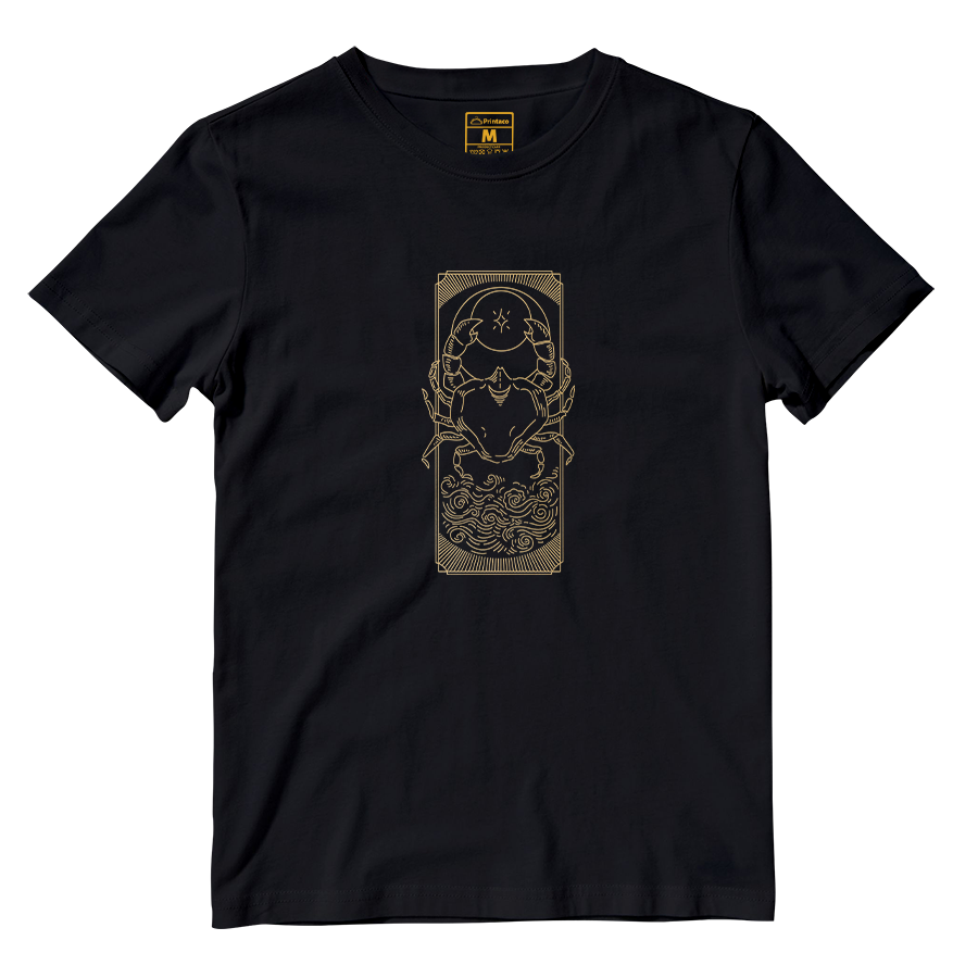 Cotton Shirt: Cancer Gold