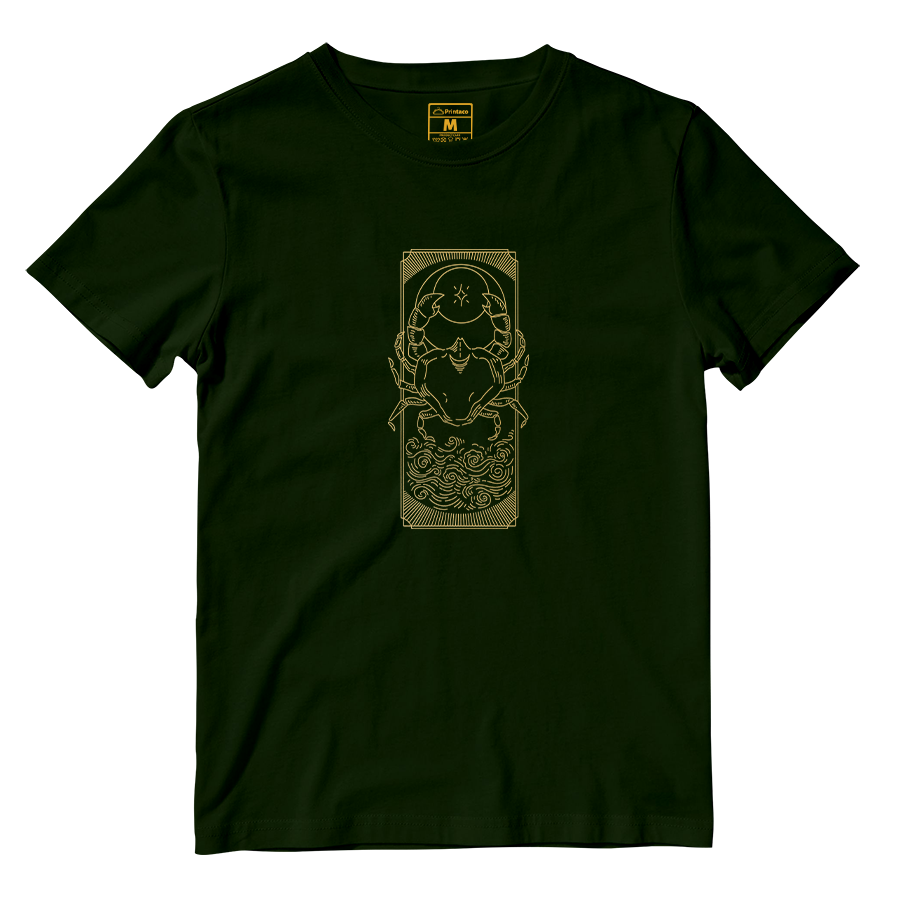 Cotton Shirt: Cancer Gold