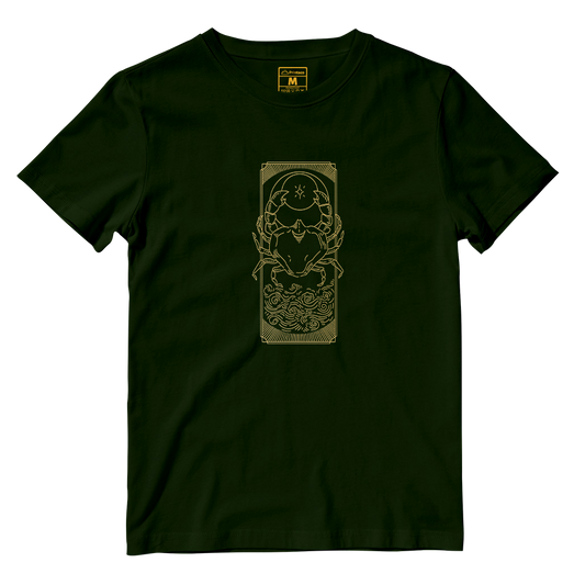 Cotton Shirt: Cancer Gold