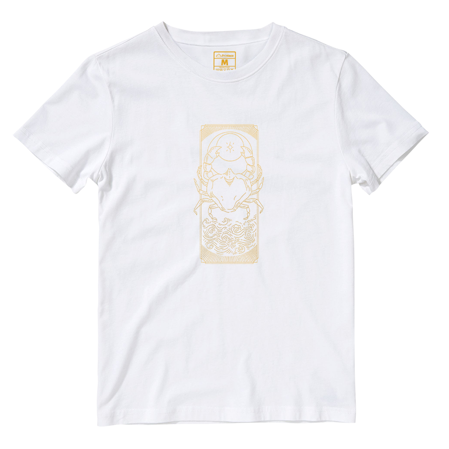 Cotton Shirt: Cancer Gold