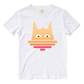 Cotton Shirt: Cat Sunrise