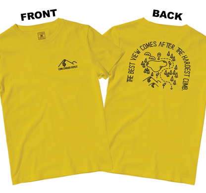 Drifit Shirt: Climb Conquer Repeat (Front and Back)
