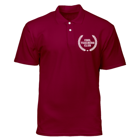 Cotton Polo Shirt: Cool Teachers Club