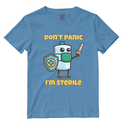 Cotton Shirt: Dont Panic Im Sterile