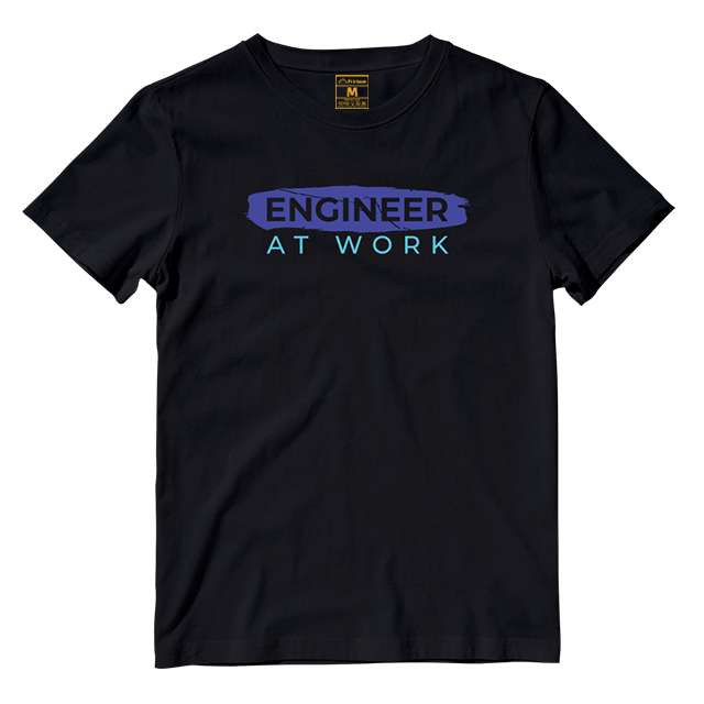Cotton Shirt: Engineer At Work