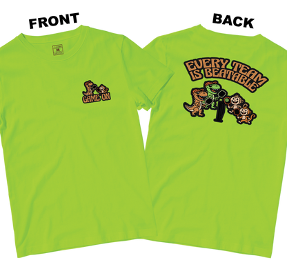 Drifit Shirt: Game On (Front and Back)