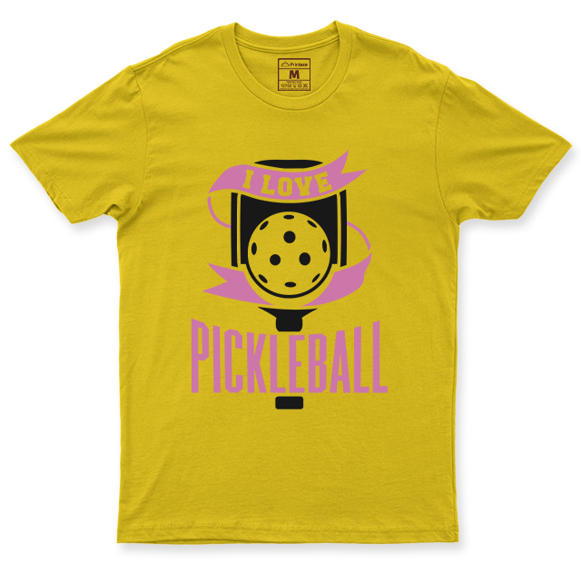 Drifit Shirt: I Love Pickleball