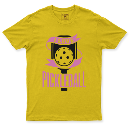 Drifit Shirt: I Love Pickleball