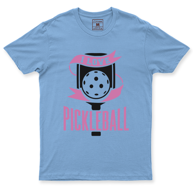 Drifit Shirt: I Love Pickleball