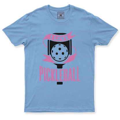 Drifit Shirt: I Love Pickleball